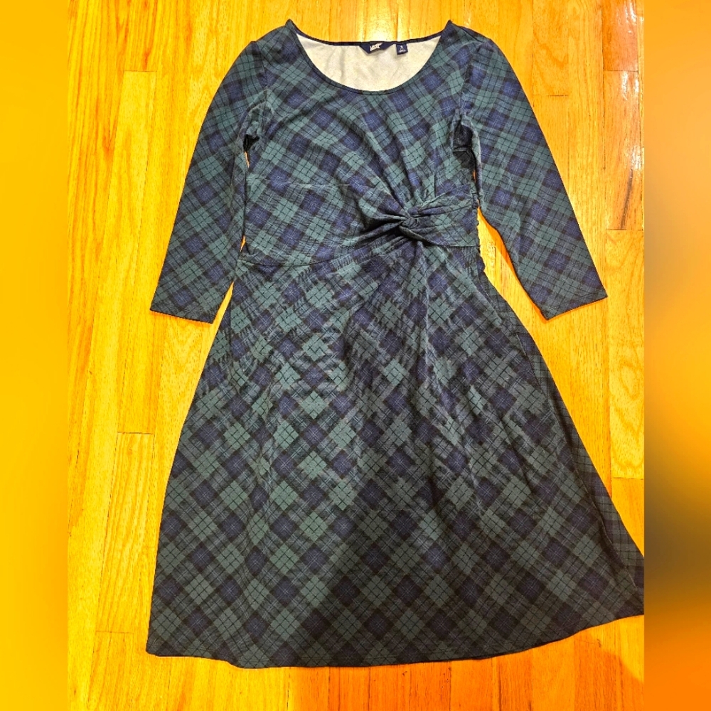 Lands' End Plaid Dress